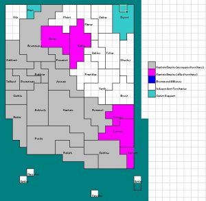 Image of my original spreadsheet maps
